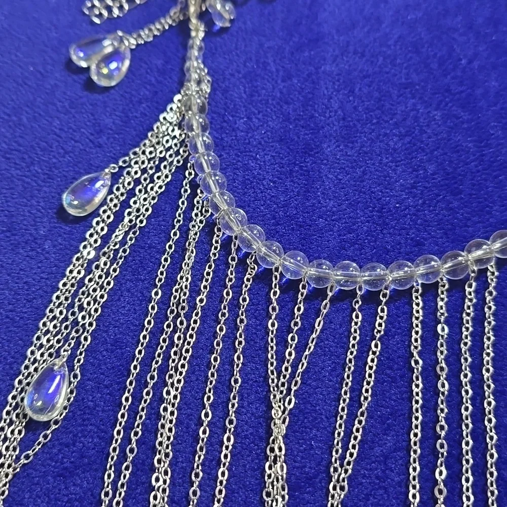 Face Veil with Tassel Jewelry
